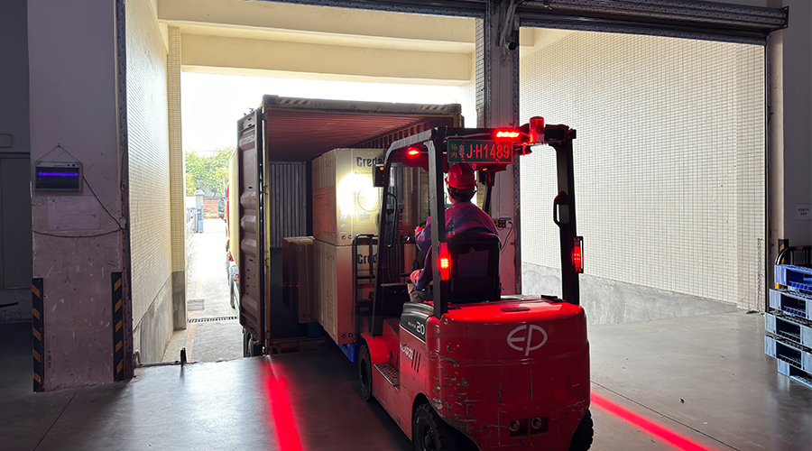 衣物烘干機(jī)出貨英國，開啟合作新篇