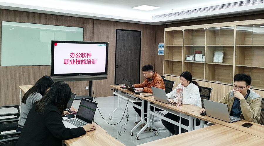 提技能  促工作！金環(huán)電器銷售部開展辦公軟件技能培訓(xùn)