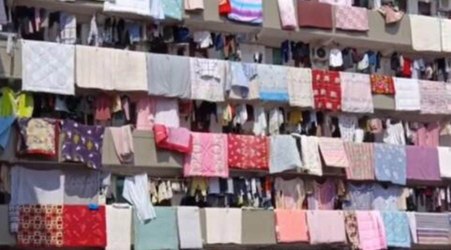 學(xué)?，F(xiàn)曬被大場面！滾筒衣服烘干機(jī)即烘即干大件棉被 便捷好用