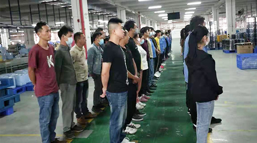 二十大寄語青年！金環(huán)電器開展關(guān)于二十大會議精神學習