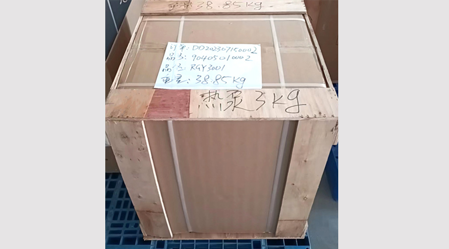 吸引客戶關(guān)注！金環(huán)電器熱泵滾筒干衣機(jī)小樣出貨國(guó)外